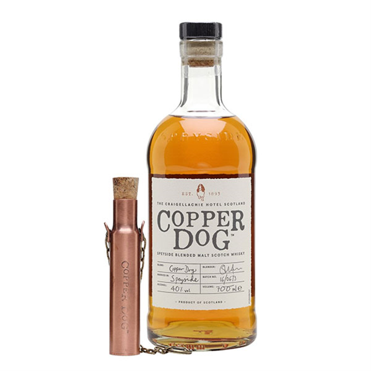 Copper Dog Blended Malt Ουίσκι 700ml